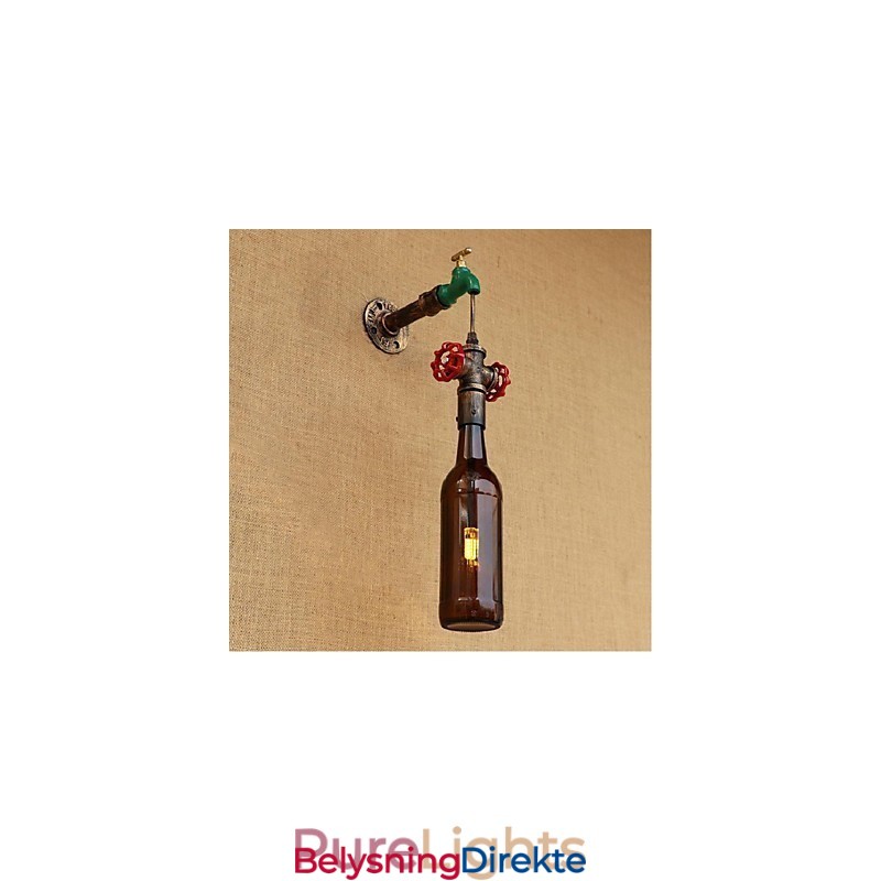 Moderne Ny Kreativ Flaskevegglampe Vegglampe