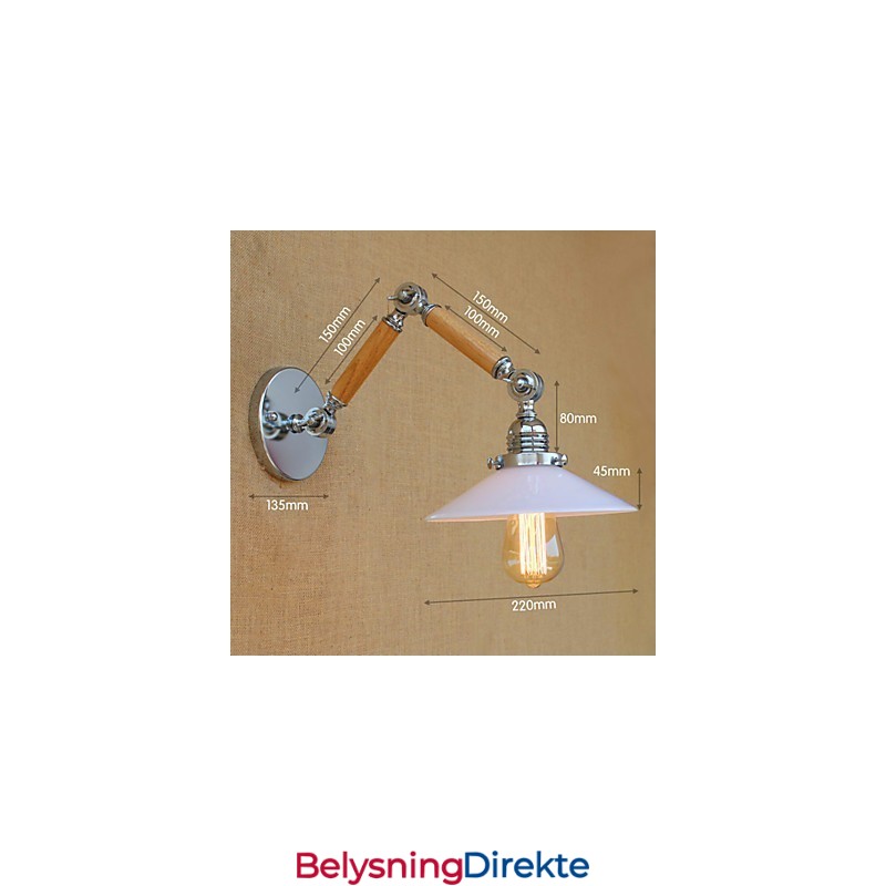 Moderne Samtids Kromfunksjon For Svingarm Omgivelseslys Svingarmlamper Vegglampe