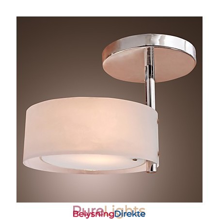 Moderne, Moderne, Mini-Stil, Krom, Metalllysekrone, Innfelt Garasje