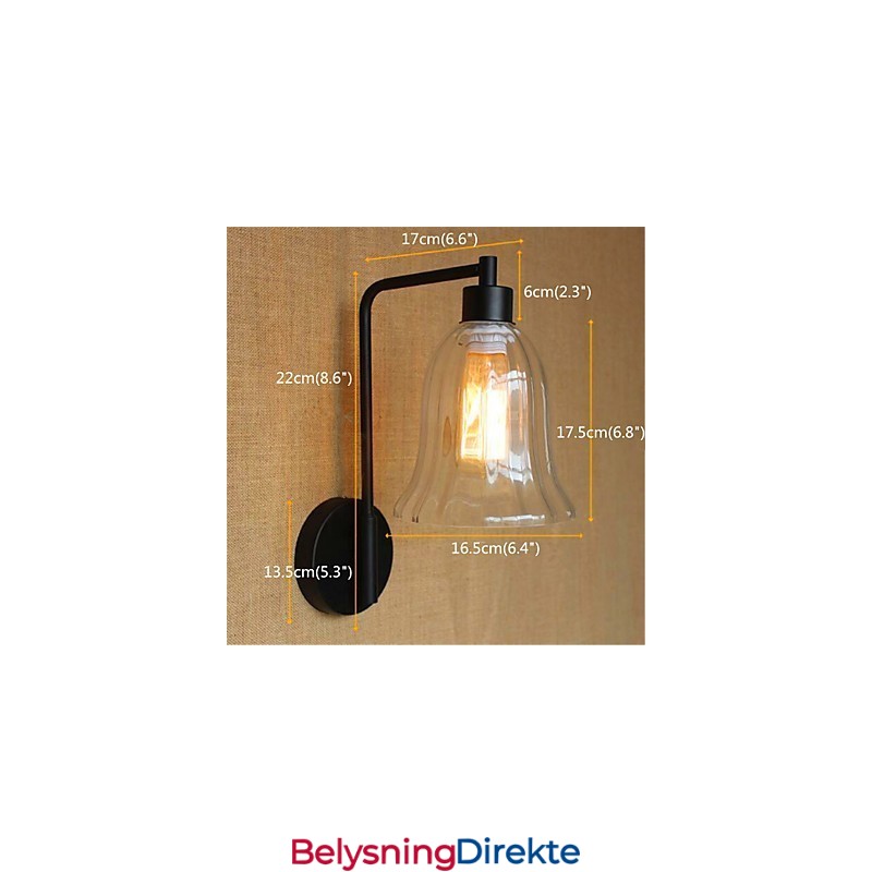 Rustic Lodge Country Black Oxide Finish-Funksjon For Omgivelseslys I Svingarm