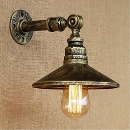 Industriell Stil Nordisk Vannrørsvegglampe
