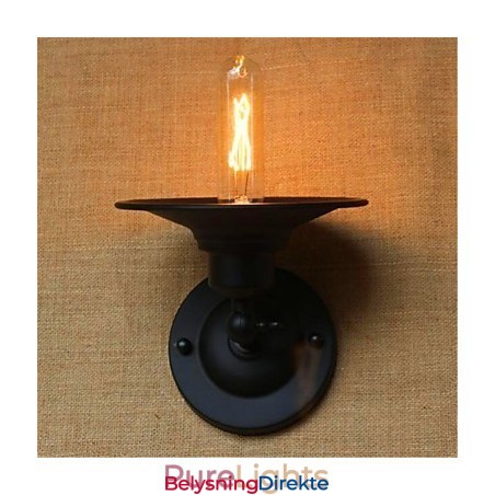 Rustikk Hyttelandlig Malingsfunksjon For Svingarm Med Omgivende Lys På Veggen