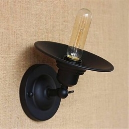 Rustikk Hyttelandlig Malingsfunksjon For Svingarm Med Omgivende Lys På Veggen