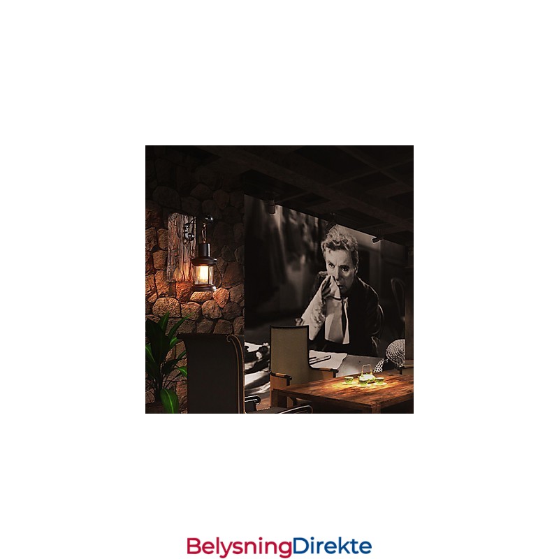 Enkelthodet Industriell Vintage Retro Tre Metall Maling Farge Vegglampe For Hjem Hotell Korridor Dekor Vegglampe