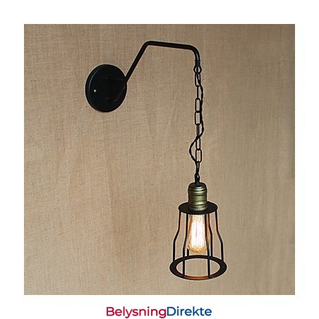 Restaurant Kafékjede Korridorer Jern Vegglampe