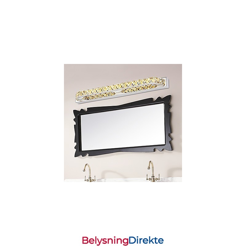 Lang Speillampe Av Høy Kvalitet Baderomslamper Metall- Og Krystallvegglampe