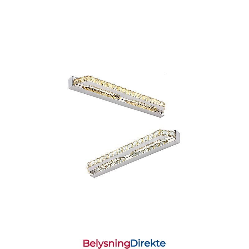 Lang Speillampe Av Høy Kvalitet Baderomslamper Metall- Og Krystallvegglampe