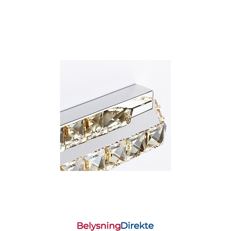 Lang Speillampe Av Høy Kvalitet Baderomslamper Metall- Og Krystallvegglampe