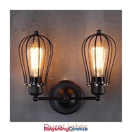 Retro Grapefrukt Amerikansk Landsby Jern Antikk Restaurant Korridor Midtgang Vegglampe Vegglampe