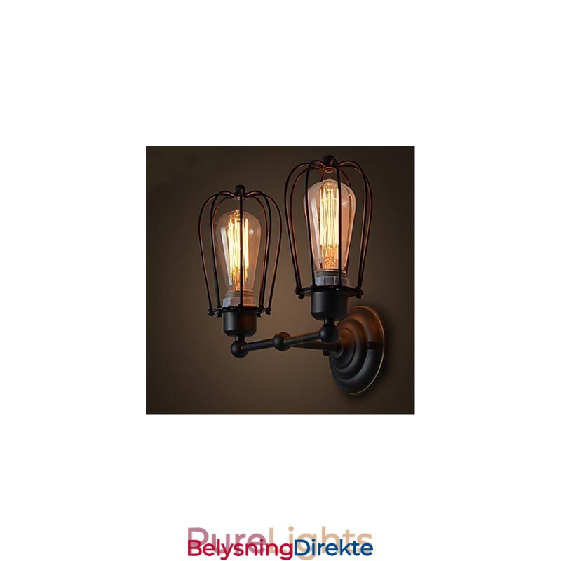 Retro Grapefrukt Amerikansk Landsby Jern Antikk Restaurant Korridor Midtgang Vegglampe Vegglampe