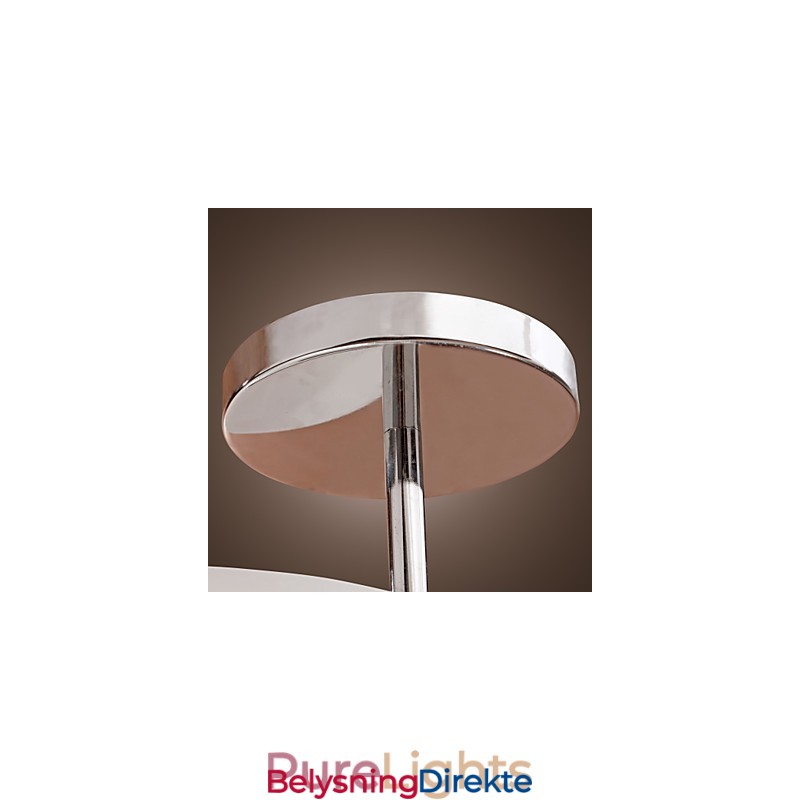 Moderne, Moderne, Mini-Stil, Krom, Metalllysekrone, Innfelt Garasje