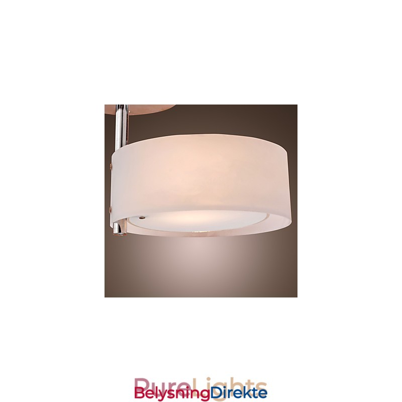 Moderne, Moderne, Mini-Stil, Krom, Metalllysekrone, Innfelt Garasje