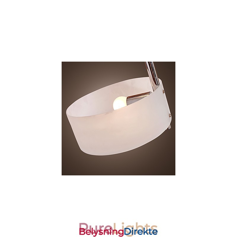 Moderne, Moderne, Mini-Stil, Krom, Metalllysekrone, Innfelt Garasje