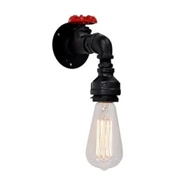 Vannrør Vegglamper Retro Industriell Stil Kreativ Landlig Metall Restaurant Kafé Barer Barbord Vegglamper