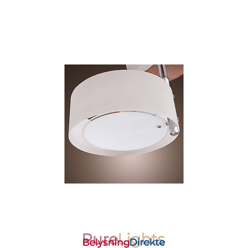 Moderne, Moderne, Mini-Stil, Krom, Metalllysekrone, Innfelt Garasje