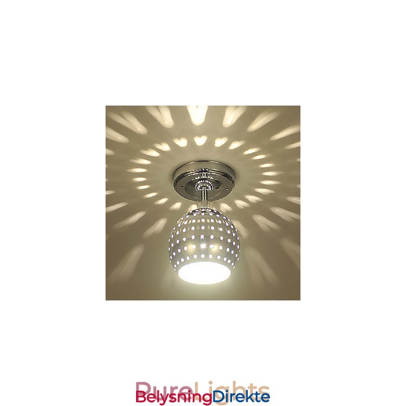 Moderne, Samtidskunst I Ministil, Galvanisert Metall, Innfelt Montering