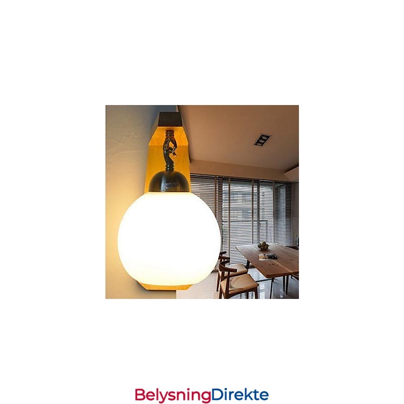 Japansk Kunst Tretrapp Vegg Soverom Nattbordslampe