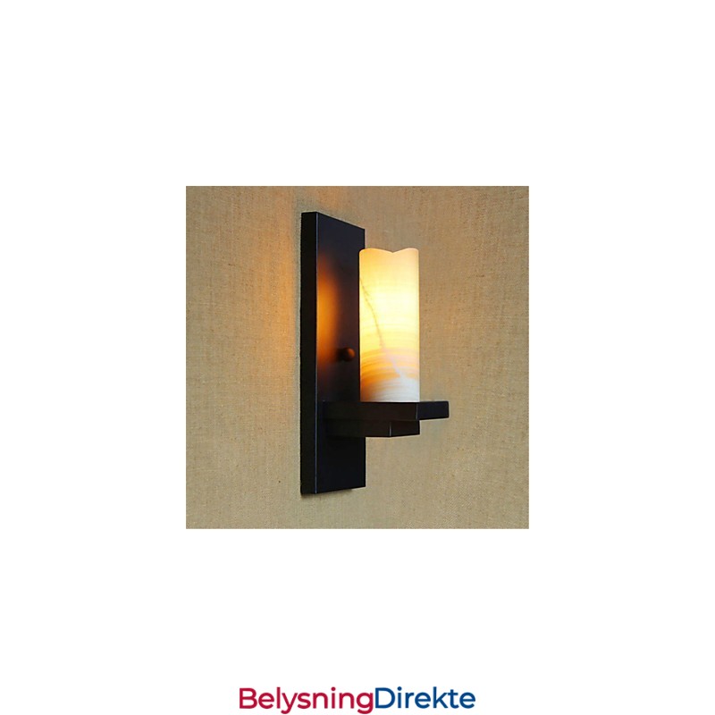 Landlig Retro-Maleri For Øyebeskyttelse Omgivelseslys Vegglampe Vegglampe