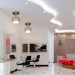 Moderne, Samtidskunst I Ministil, Galvanisert Metall, Innfelt Montering