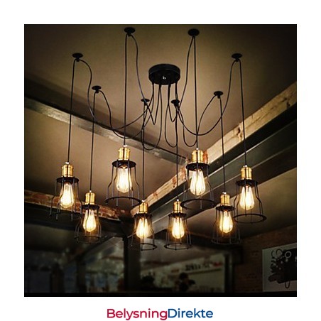 Landsdesignere Maler Metalllysekrone