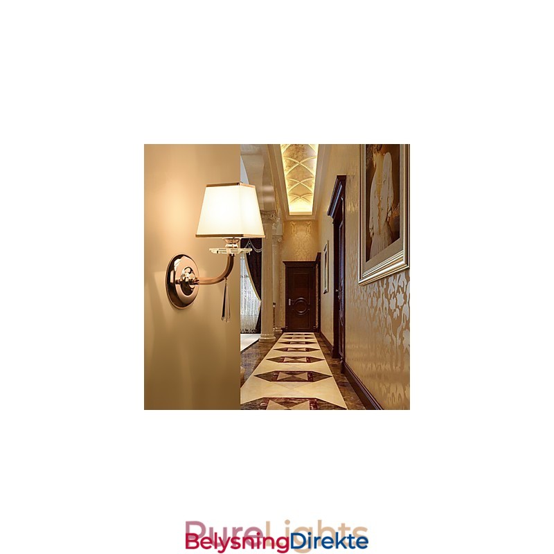 Moderne, Samtidskunstnerisk Galvanisert Funksjon For Krystall, Omgivelseslys, Vegglampe