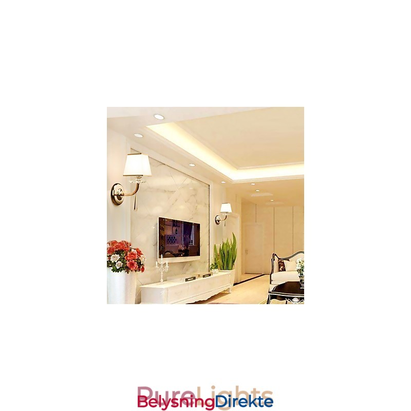 Moderne, Samtidskunstnerisk Galvanisert Funksjon For Krystall, Omgivelseslys, Vegglampe