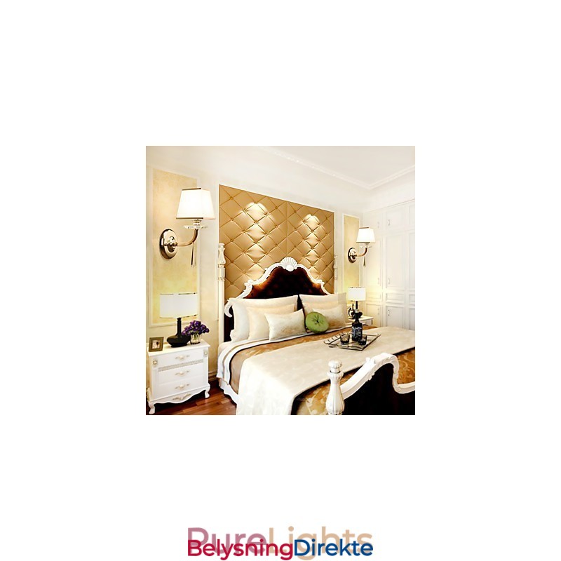 Moderne, Samtidskunstnerisk Galvanisert Funksjon For Krystall, Omgivelseslys, Vegglampe