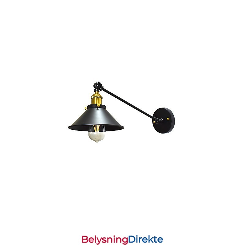 Buzz Wall Iron Vegglampe Dumb Black Lightsaber Lampe På Vegg