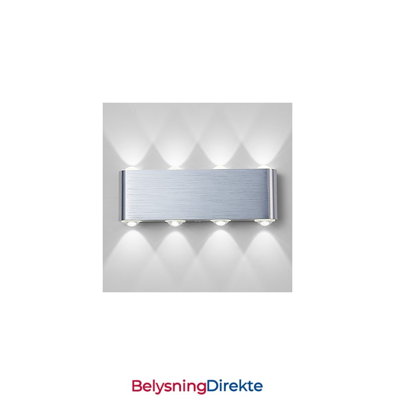 Moderne Lys Aluminiums Innfelt Vegglampe Integrert