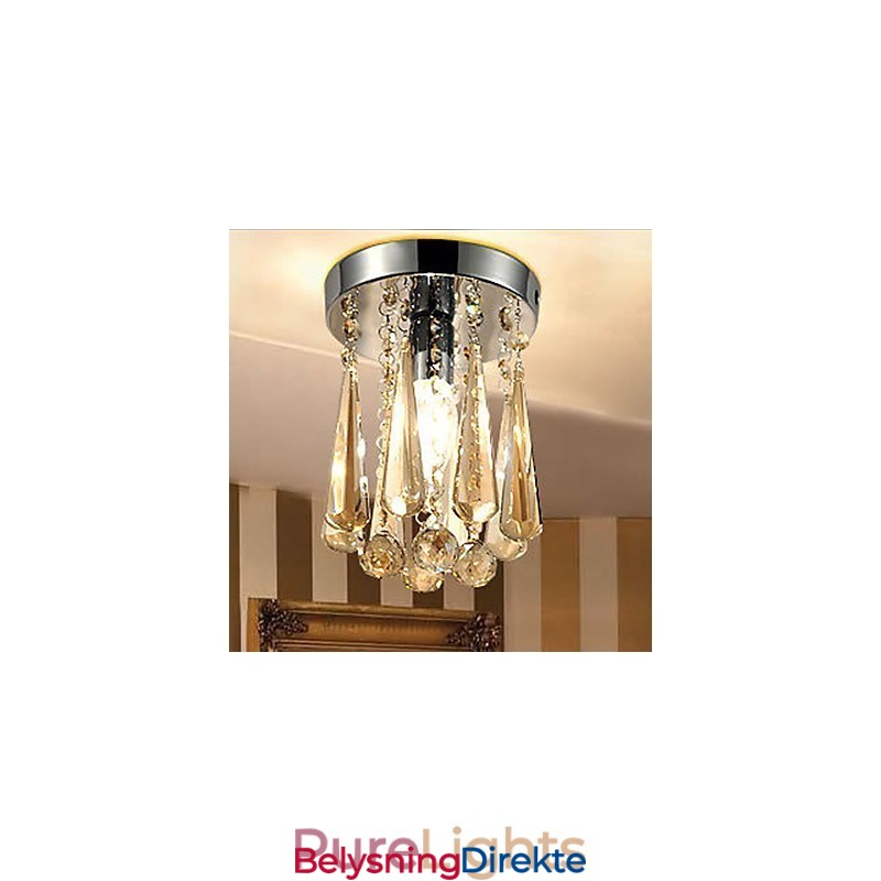 Moderne Og Moderne Krystallgarasje Med Innfelt Montering