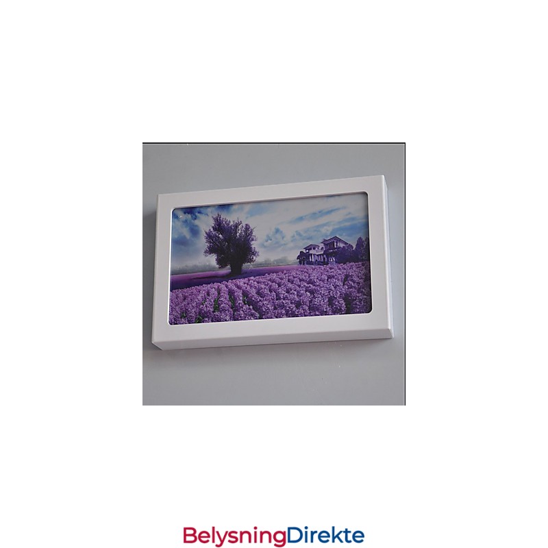 Integrert Moderne Samtidskunstnerisk Moderne Samtidsmalerifunksjon For Omgivende Lysvegglamper