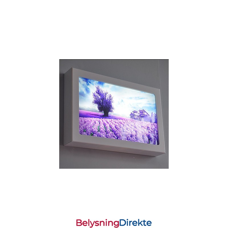 Integrert Moderne Samtidskunstnerisk Moderne Samtidsmalerifunksjon For Omgivende Lysvegglamper