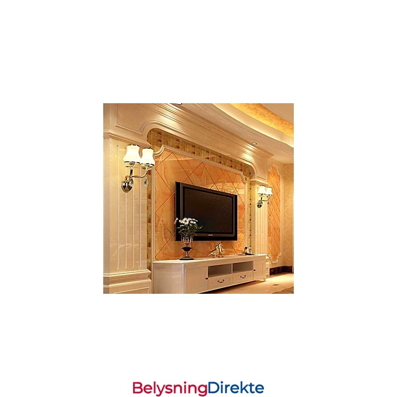 Moderne, Samtidskunstnerisk Galvanisert Funksjon For Krystall, Omgivelseslys, Vegglampe