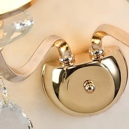 Moderne, Samtidskunstnerisk Galvanisert Funksjon For Krystall, Omgivelseslys, Vegglampe