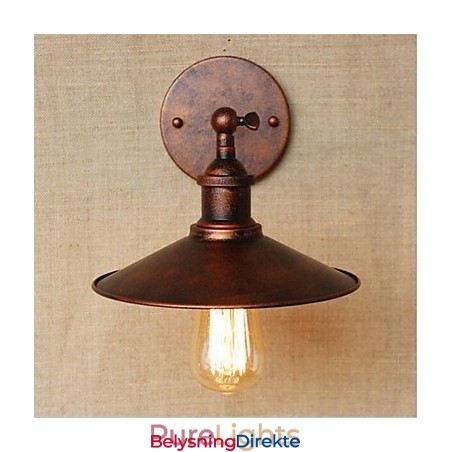 Landlig Retro Galvanisert Funksjon For Mini-Stil Øyebeskyttelse Omgivelseslysvegg