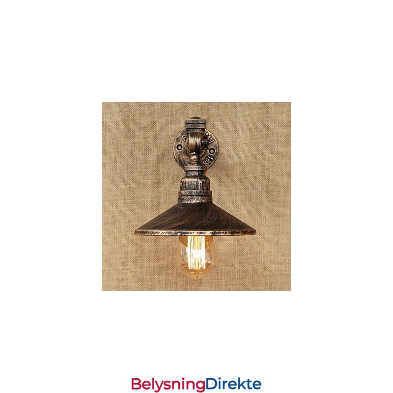 Rustikk Hyttelandlig Retro-Maleri For Mini-Stil Omgivelseslys Vegglampetter