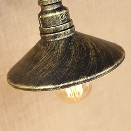 Rustikk Hyttelandlig Retro-Maleri For Mini-Stil Omgivelseslys Vegglampetter