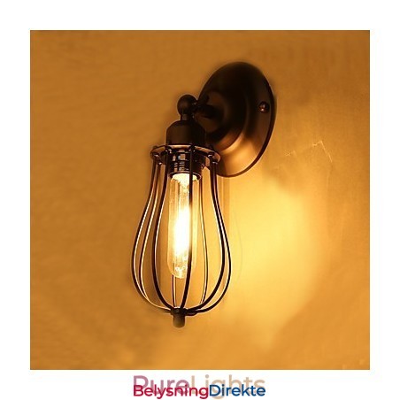 Tradisjonell Klassisk Rustikk Hyttelandlig Maling For Svingarm Omgivelseslys Vegglampe