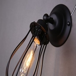 Tradisjonell Klassisk Rustikk Hyttelandlig Maling For Svingarm Omgivelseslys Vegglampe