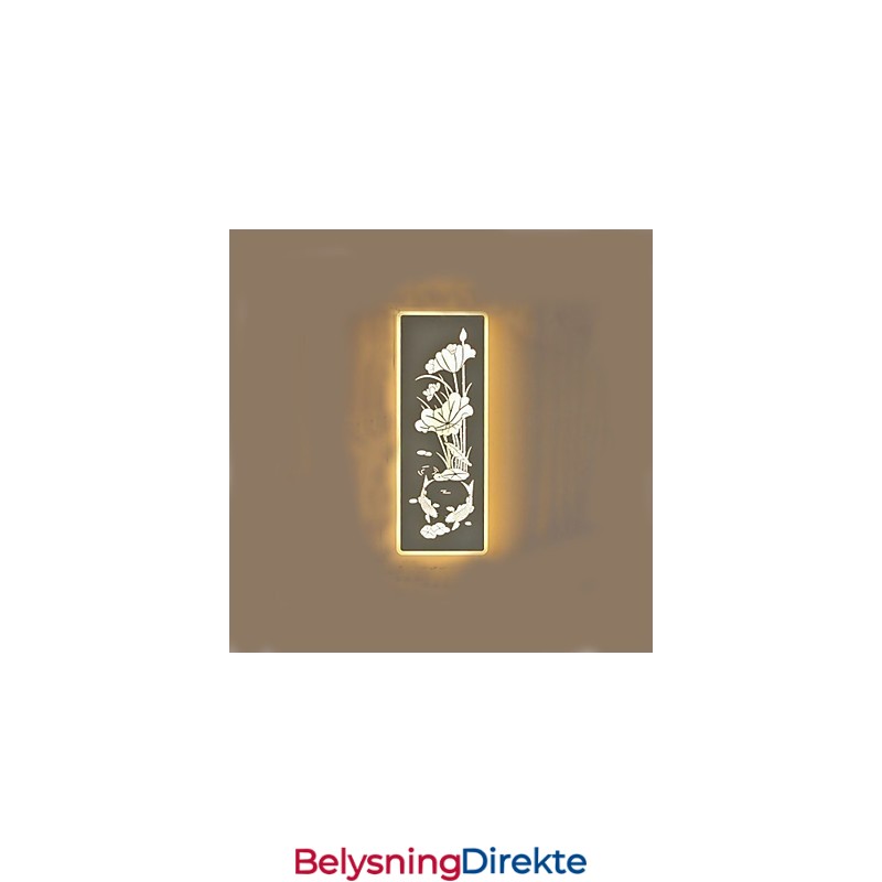 Integrert Moderne Samtidskunstnerisk Moderne Samtidsmalerifunksjon For Omgivende Lysvegglamper