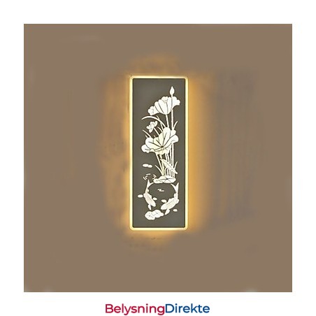 Integrert Moderne Samtidskunstnerisk Moderne Samtidsmalerifunksjon For Omgivende Lysvegglamper