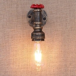Landlig Retro-Maleri For Mini-Stil Omgivelseslys Vegglampe