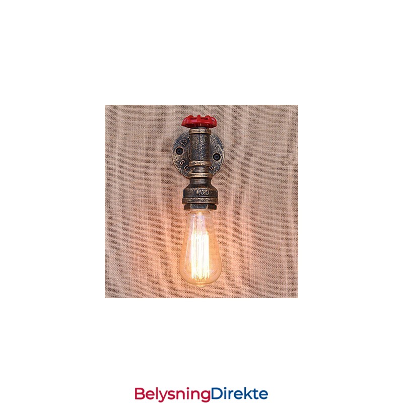 Landlig Retro-Maleri For Mini-Stil Omgivelseslys Vegglampe