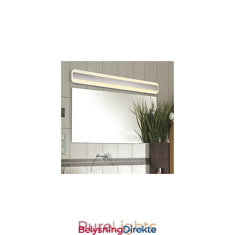 Integrert Moderne, Samtidskunst Kromfunksjon For Omgivelseslys Baderomsbelysning Vegglampe