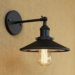 Landlig Retro-Maleri For Mini-Stil Omgivelseslys Vegglampe