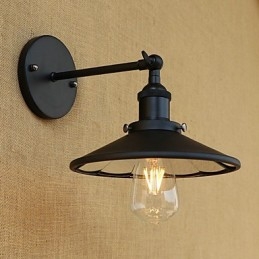 Landlig Retro-Maleri For Mini-Stil Omgivelseslys Vegglampe