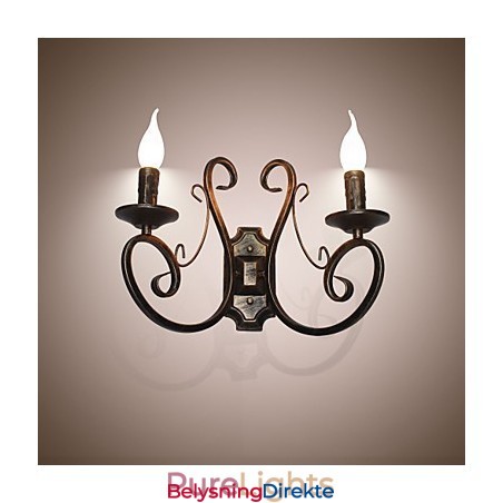 Ny Retro Loftslampe I Amerikansk Stil, Retro Vegglampe Til Soverom, Vegglampe, Stearinlyslampe