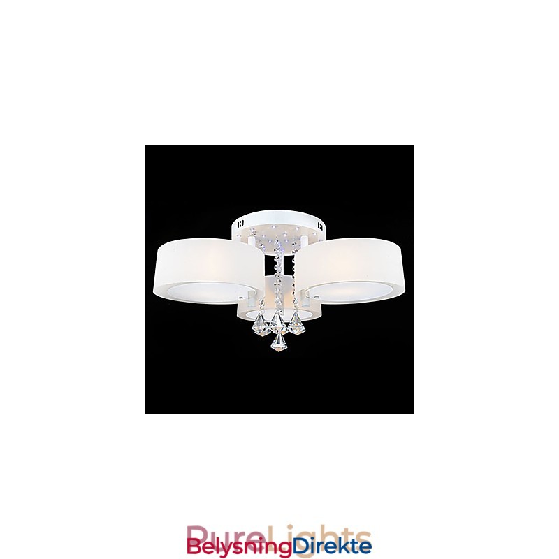 Moderne Samtidskrystallmaleri Metall Innfelt