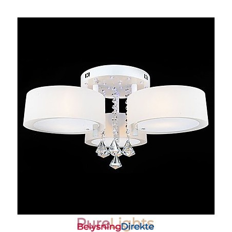 Moderne Samtidskrystallmaleri Metall Innfelt