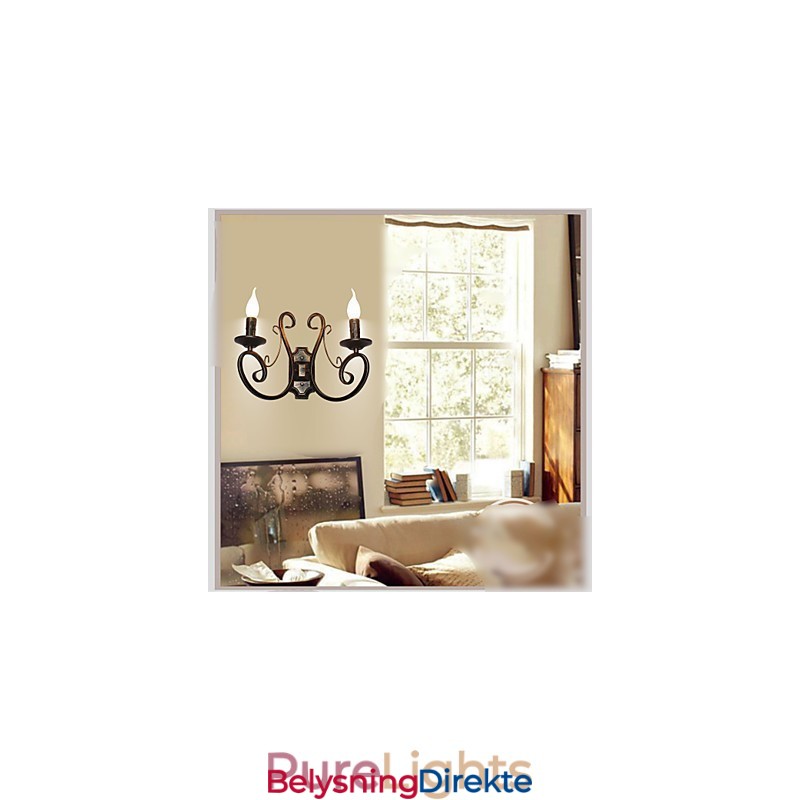 Ny Retro Loftslampe I Amerikansk Stil, Retro Vegglampe Til Soverom, Vegglampe, Stearinlyslampe